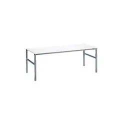 TRESTON TP-Arbeitstisch, ESD, manuell höhenverstellbar, BxT 1.000 x 700 mm