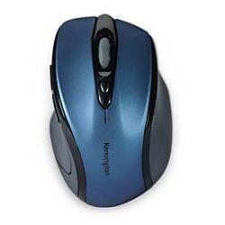 Kensington Pro Fit Kabellose Ergonomische Mid-Size Maus K72421WW Optisch Für Rechtshänder USB-A Nano Receiver Blau