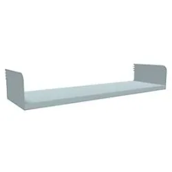 Fachboden, mit Seitenstützen, für Variabo Freiarmregal, B 1000  x T 300 mm
