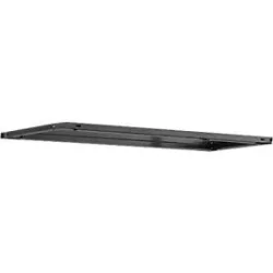 Fachboden Schulte Lagertechnik MULTIplus 150, für Grundregal & Anbauregal, höhenverstellbar, 4 Fachbodenträger, B 1000 x T 500 mm, Stahl, schwarz