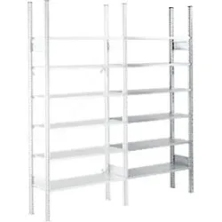 Fachbodenregal SSI Schäfer R3000, Anbauregal, B 1315 x T 500 mm, Fachlast 250 kg