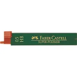 Faber-Castell Feinminen 120500 0.5 mm Schwarz 12 Stück