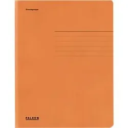 Falken Klappenordner 448009E DIN A4 24 x 32 cm Manila Orange
