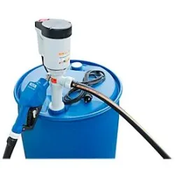 CEMO Fasspumpen-Set ECO-1 für AdBlue®, Automatik-Zapfpistole, max. 35 l/min