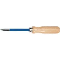 RENNSTEIG Feinmechanikerschaber Klingen-L.85mm Dreikant 7mm H-Heft