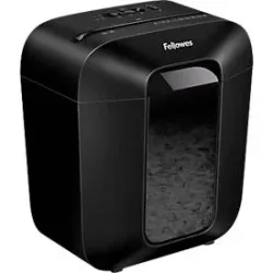 Fellowes Aktenvernichter LX25 Schwarz Cross Cut Sicherheitsstufe P-4 6 Blatt