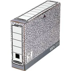 Fellowes Archivschachtel Bankers Box®, f. DIN A4, Füllhöhe 80 mm, 10 Stück
