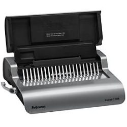 Fellowes Plastikbindegerät Quasar-E, Stanzkap. 25 Blatt, Bindekapazität 500 Blatt