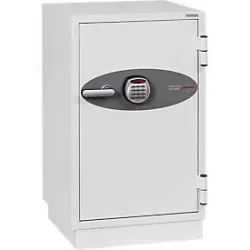 Phoenix Feuerschutztresor mit elektronischem Schloss FS0442E 84L 820 x 520 x 520 mm Weiss