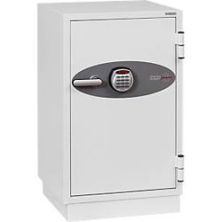 Phoenix Feuerschutztresor mit elektronischem Schloss FS0442E 84L 820 x 520 x 520 mm Weiss