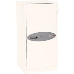 Phoenix Feuerschutztresor Schlüsselverriegelung FS1511K 224L 1225 x 600 x 520 mm Weiss