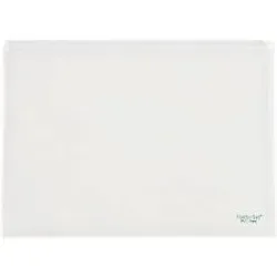 Flachbeutel FolderSys, Gleitverschluss, PVC-frei, lebensmittelgeeignet, Folie transparent, Format A4, 10 Stück