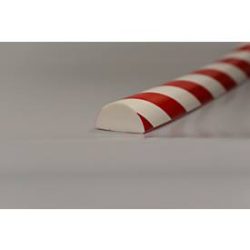 Flächenschutz Typ C+, 1-m-Stück, weiss/rot
