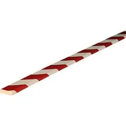 Flächenschutz Typ F, 1-m-Stück, rot/weiss
