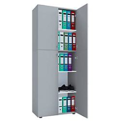 VCM Büroschrank Lona, grau