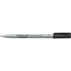 STAEDTLER Lumocolor Folienstifte Fein Feinspitze Schwarz 10 Stück