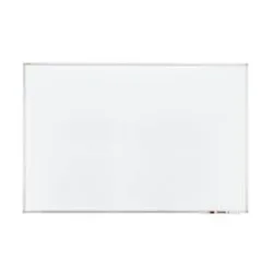 Franken Whiteboard X-tra! Line, Wandmontage im Hoch- & Querformat, weiss emailliert, antimikrobiell, Aluminiumrahmen, magnethaftend, Ablageschale, B 1800 x H 1200 mm, SC3805