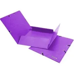 Biella Eckspannmappe A4 Karton violett