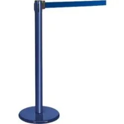 Gurtpfosten blau, Gurt blau