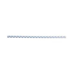 GBC Plastikbindr&uuml;cken 14mm A4 4028198 weiss, 21 Ringe 100 St&uuml;ck