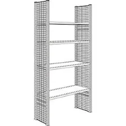 Gitter-Seitenwand, H 2967 x T 800 mm