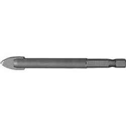 Glas-/Fliesenbohrer QuickBit® Ceramic Master D.6,0mm Gesamt-L.75mm HELLER