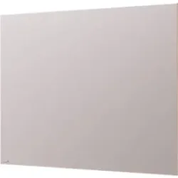 Glasboard Legamaster, mit 2 Magneten & 1 Glasboard Marker, B 1200 x T 4,4 x H 900 mm, gehärtetes Sicherheitsglas, matt, warm grey