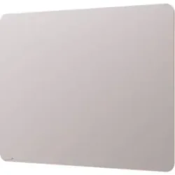 Glasboard Legamaster RC, mit 2 Magneten & 1 Glasboard Marker, B 1200 x T 4,4 x H 900 mm, gehärtetes Sicherheitsglas, matt, warm grey