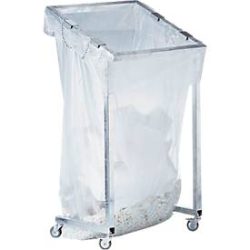 Grossvolumen-Wertstoffsammler MEGA, mit Rollen, Inhalt 1000 Liter