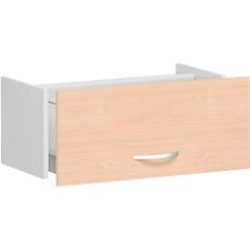 Hängeregistraturauszug ALICANTE, B 800 x T 400 x H 384 mm, Buche-Dekor