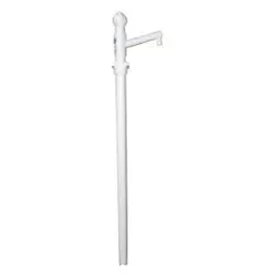 Handpumpe CEMO, Kunststoff, 0,4 l/Hub, doppeltwirkend, lebensmittelecht, für Fässer bis 220 l