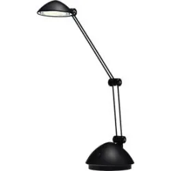 Hansa, Hansa Schreibtischplatte Schwarz LED 3W Space