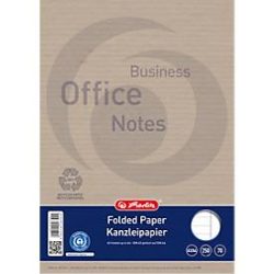 LANDRÉ A3 gefaltet zu A4 Recycling Kanzleipapier A4 / A