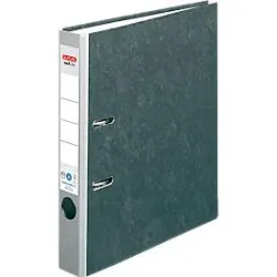 herlitz Ordner maX.file nature, DIN A4, Rückenbreite 50 mm, grau