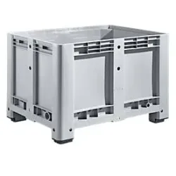 Industriebox, mit 4 Füssen, geschlossen, 470 Liter