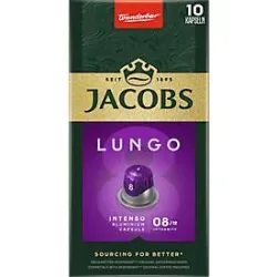 Jacobs Lungo 8 Intenso Kaffeekapseln 10 Stück à 5.2 g