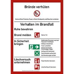 Kunststoffschild 