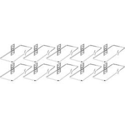 Kabelführungsbügel, verzinkt, aus Rundstahl, B 220 x T 82 mm, 10 Stück
