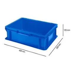 Kasten im EURO-Mass EF 4120, 10,1 l, blau