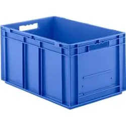 Kasten im EURO-Mass EF 6320, 63,7 l, blau