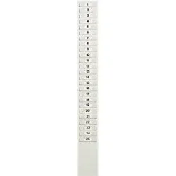 Kartenkasten für 25 Wochen-/Monatskarten