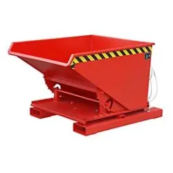 Bauer® Kippbehälter 3S 600, lackiert, Feuerrot