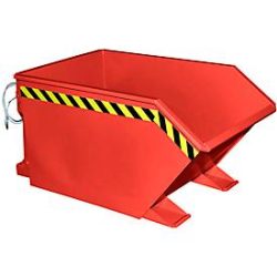 Kippbehälter Typ GU, 500 Liter, rot