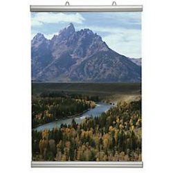 Klemmschiene Postersnapper, Aluminium, Länge 700 mm
