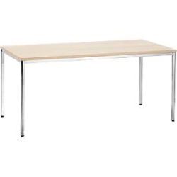 Konferenztisch, 1600 x 800 mm, Ahorn-Dekor