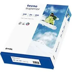 tecno Superior DIN A4 Druckerpapier Weiß 120 g/m² 250 Blatt