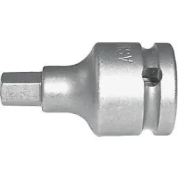 ASW Kraftschraubersteckschlüsseleinsatz 725 1/2 Zoll i6-KT.SW 6mm L.55mm