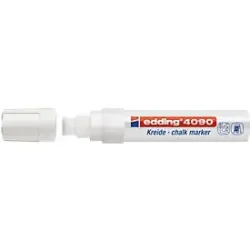 Kreidemarker edding 4090 4-15mm, 5 x weiss