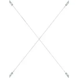 Kreuzverband für Regalsystem R 3000, für Feldbreite 994 mm, Höhe 1325 mm