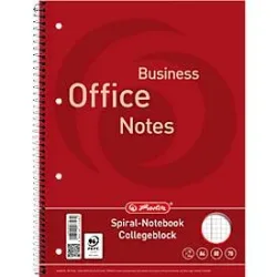 Landré Collegeblock Office DIN A4, 80 Blatt, 10 Stück, kariert